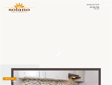 Tablet Screenshot of liveatsolano.com